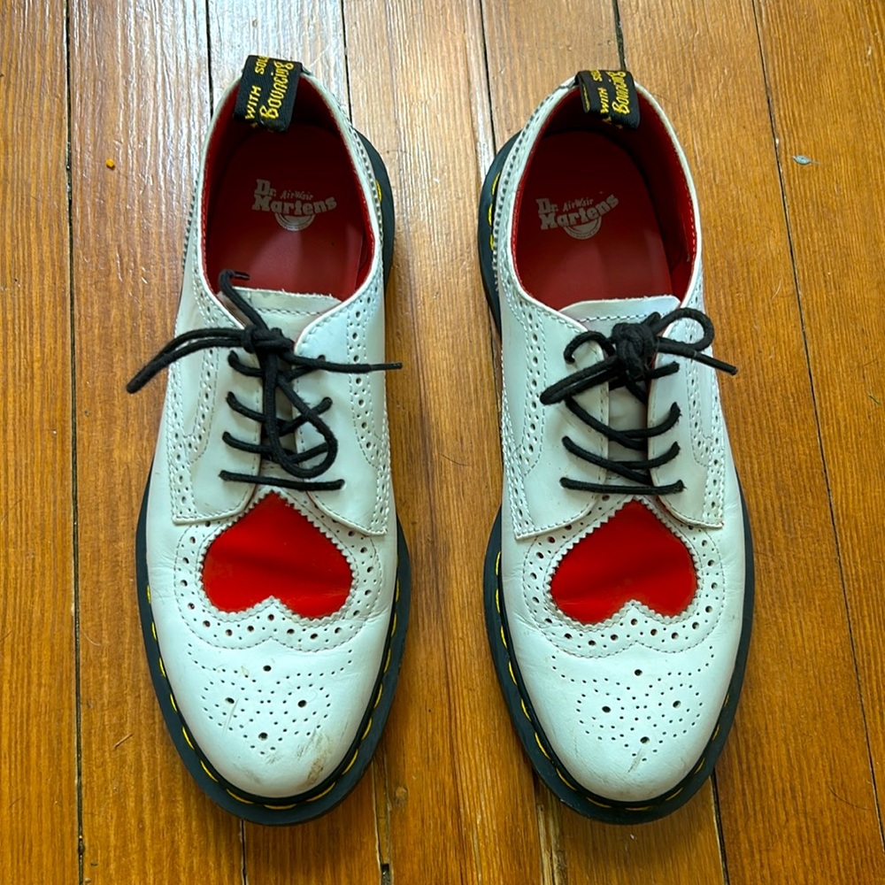 RARE Dr Marten’s heart oxfords